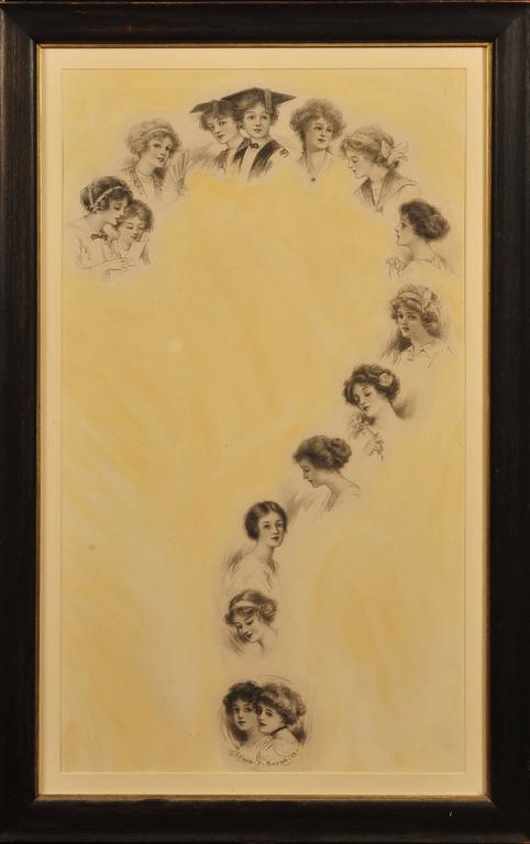 482x768 Edwin F. Bayha - Question Mark Painting