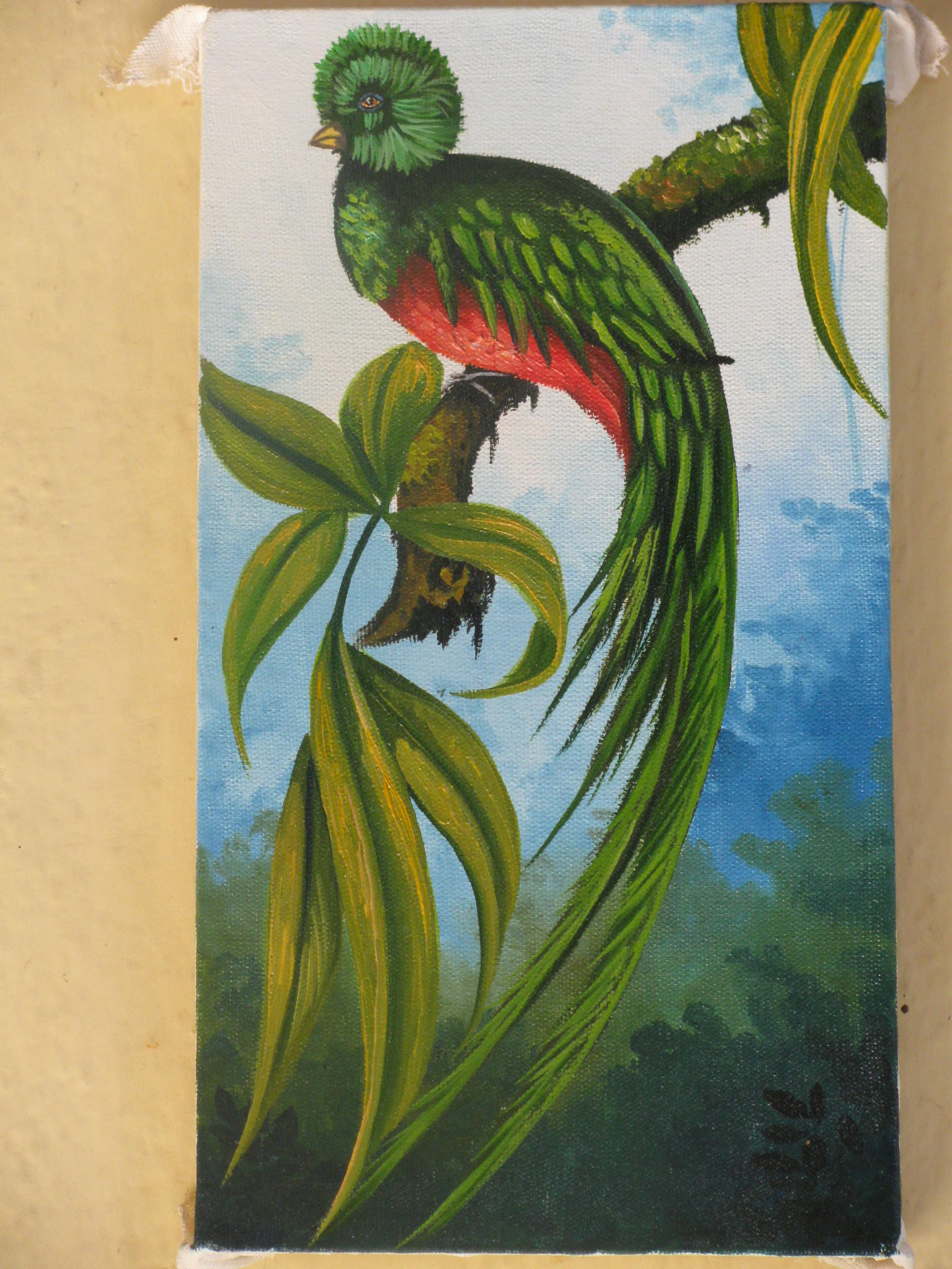 1704x2272 Paint My Future Shopping Cart Paintmyfuture - Quetzal Painting