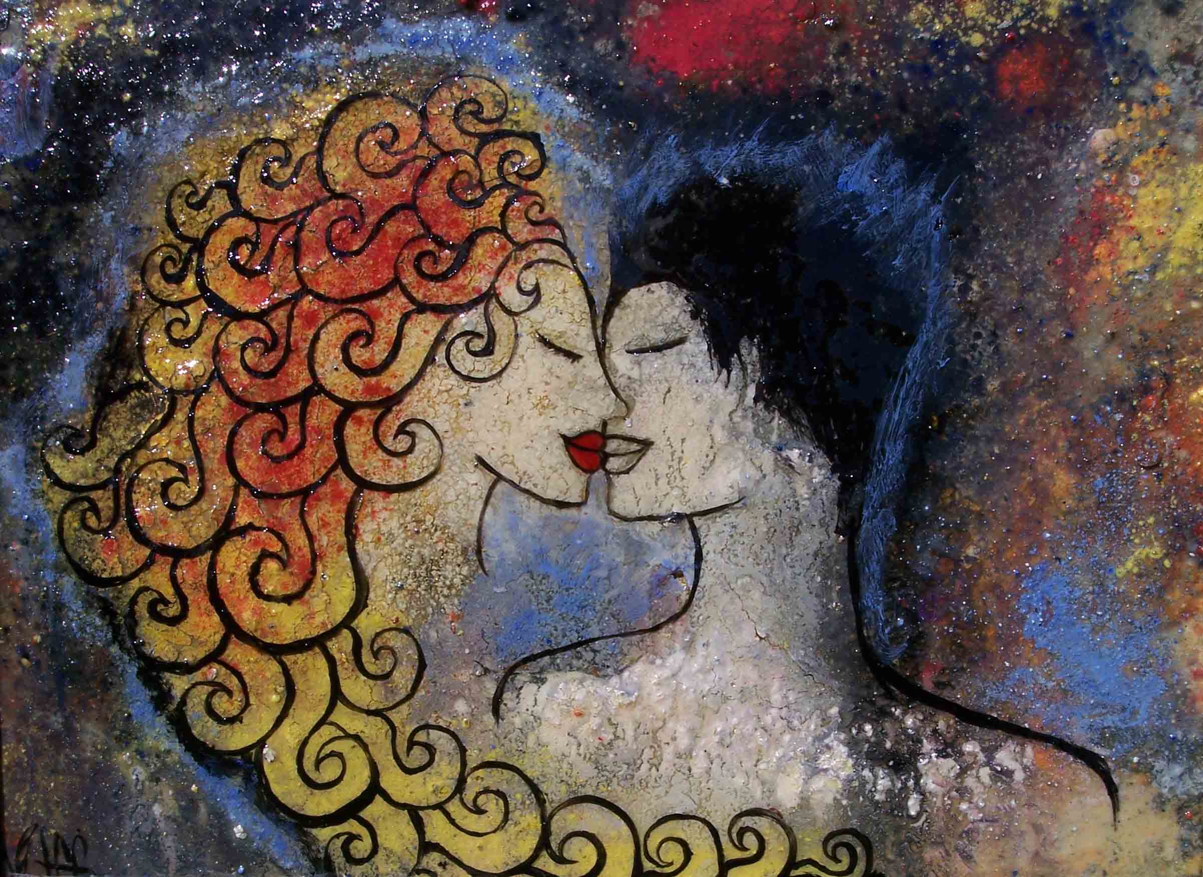 2404x1752 Quicksilver Kiss The Painted Poet - Quicksilver Painting