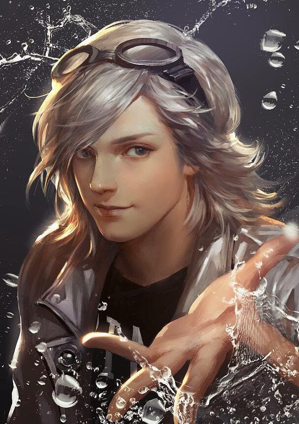 608x863 Quicksilver Fan Art Zap! Bam! Comic Book Panels - Quicksilver Painting