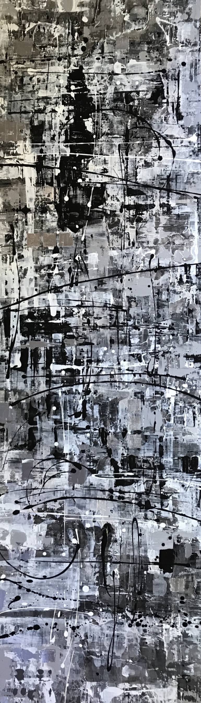 770x2682 Saatchi Art Quicksilver Painting By Villaume - Quicksilver Painting