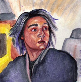 320x323 Quicksilver Drawings On Paigeeworld. Pictures Of Quicksilver - Quicksilver Painting