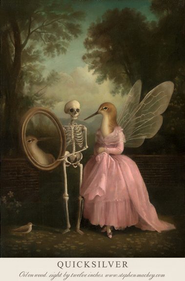 379x576 Paintings Page Two Stephen Mackey - Quicksilver Painting