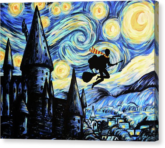 546x489 Quidditch Canvas Prints Fine Art America - Quidditch Painting