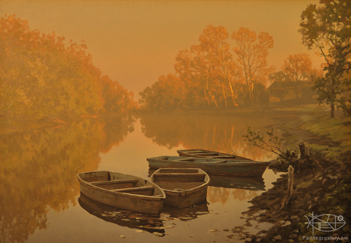 700x484 Russian Paintings Gallery - Quiet Painting