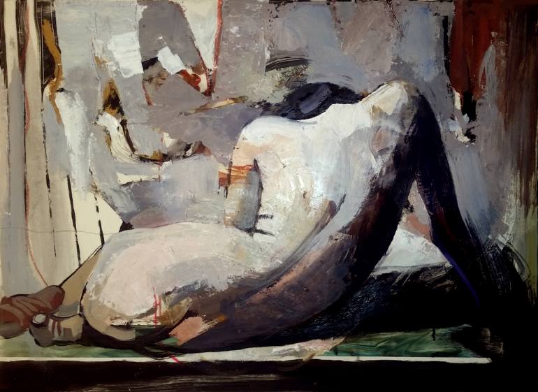 770x561 Saatchi Art Quiet Painting By Tom Bennett - Quiet Painting