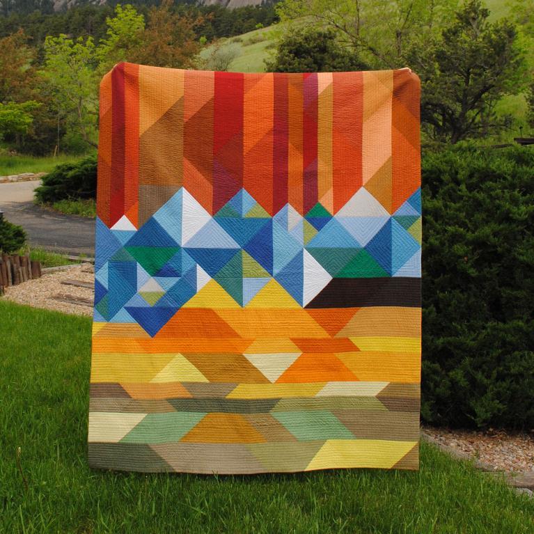 767x767 Inspiration For Painted Fabric Art Painting Quilts - Quilt Painting