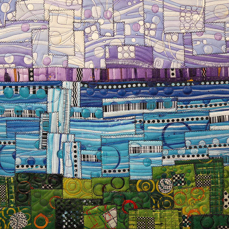 900x900 Paint Amp Stitch Vibrant Acrylic Quilts With Katie Pasquini - Quilt Painting