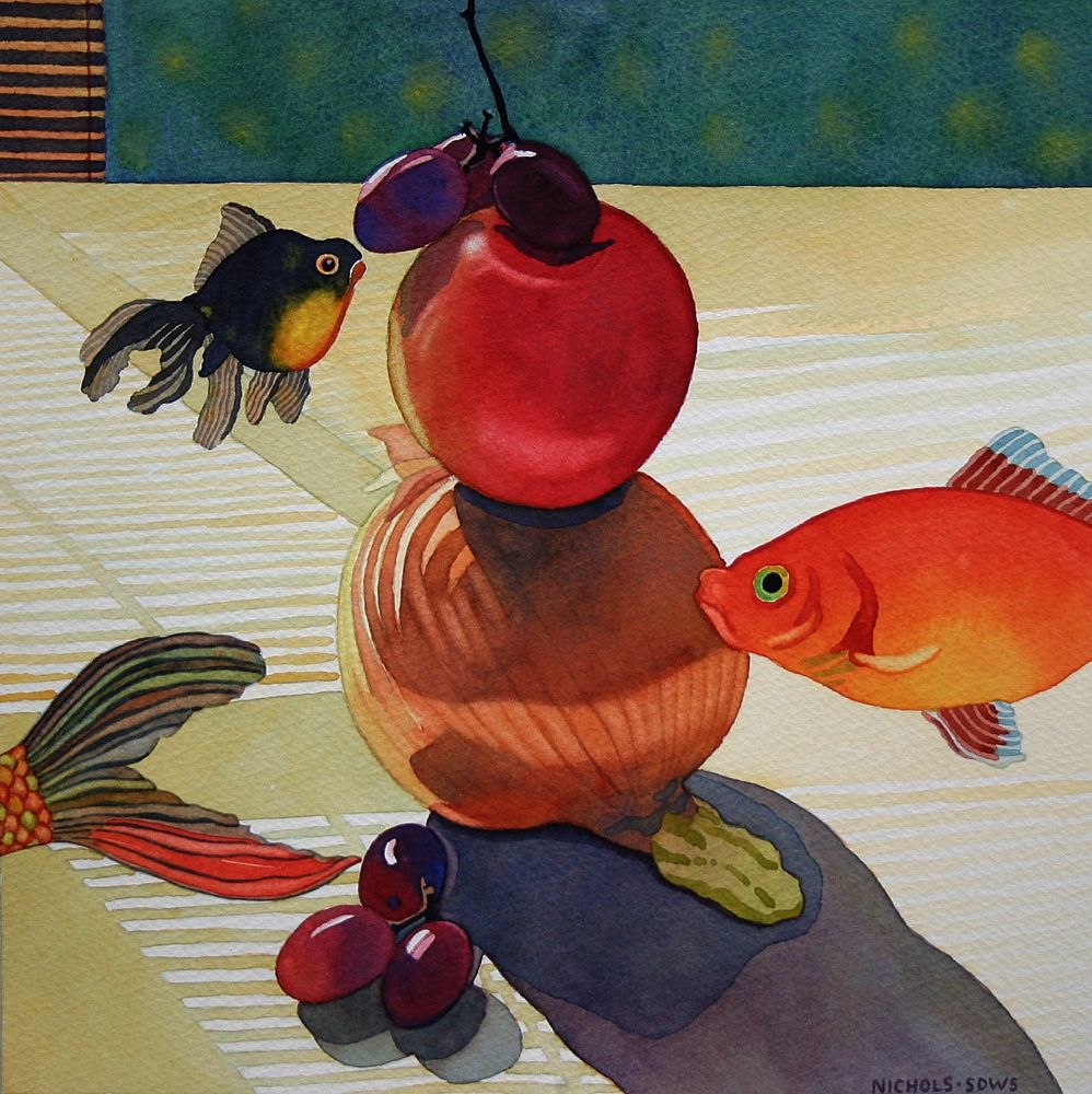 998x1000 Fifth Place Winner Of Still Life Ii R. Mike Nichols - R Nichols Painting