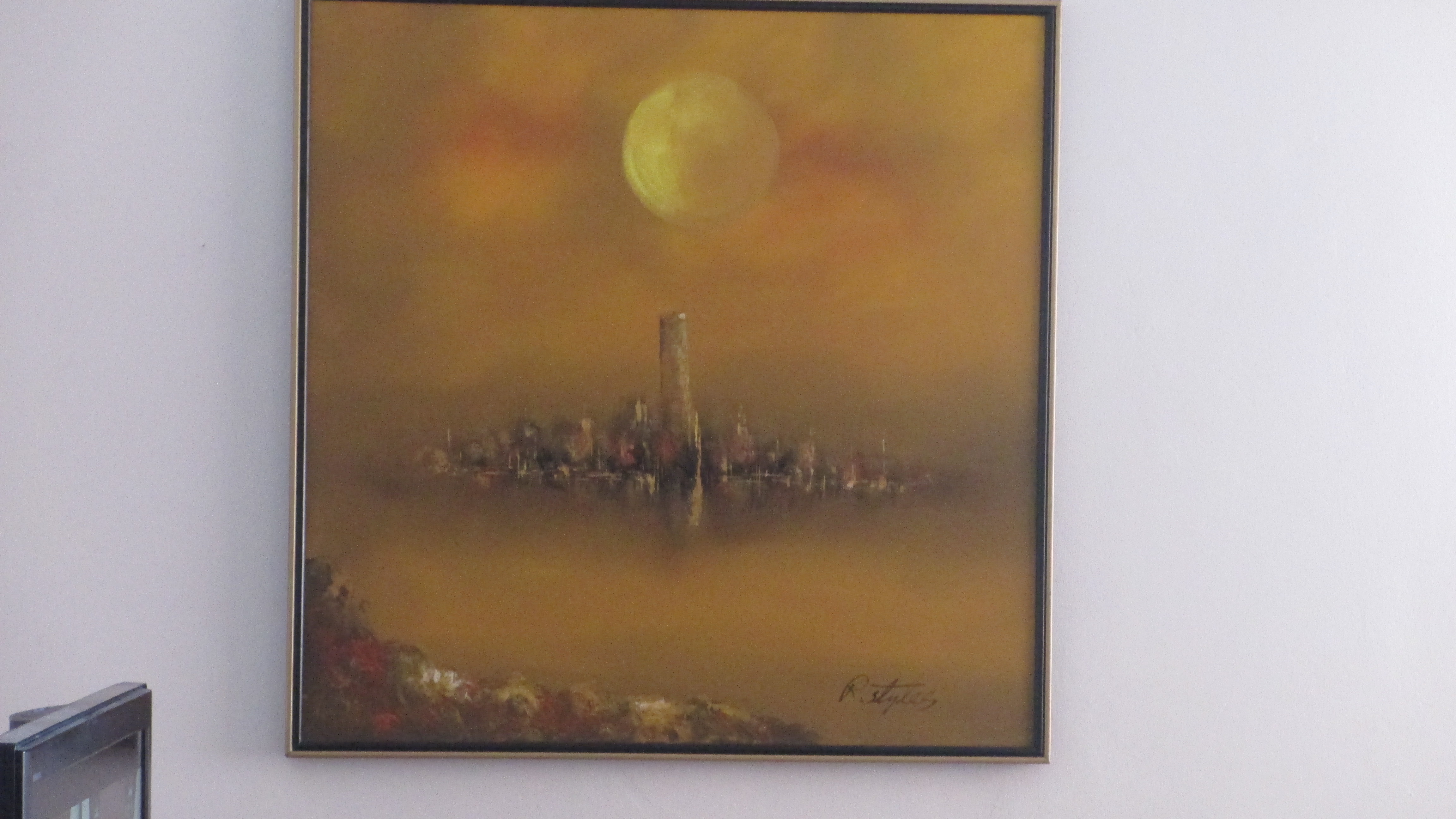 4608x2592 Vintage Oil Painting By R. Styles Anngal77 - R Painting