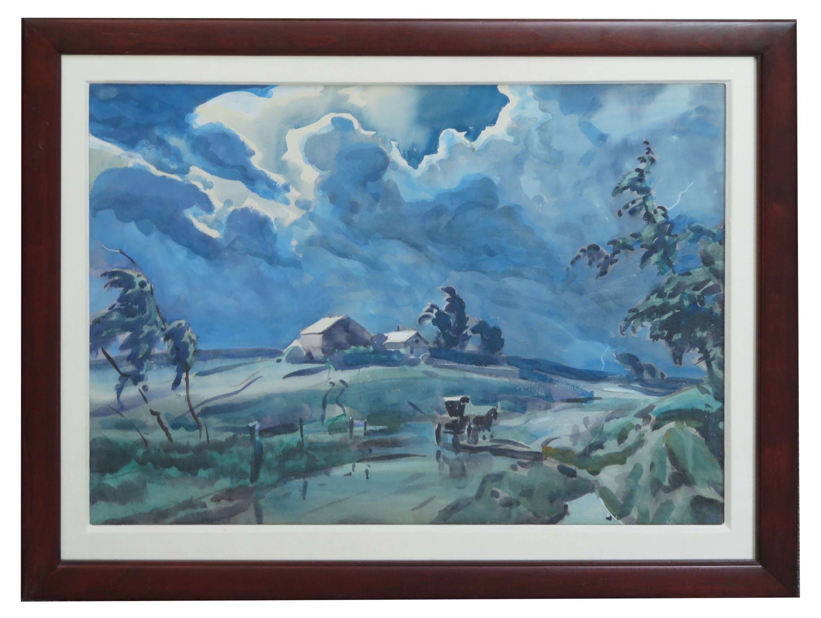 2654x2000 Frank Wilcox - R Wilcox Painting