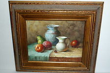 225x149 Oil Still Life 1970 1989 Art Paintings Ebay - R Wilcox Painting