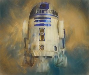 300x251 R2d2 Paintings Fine Art America - R2d2 Painting