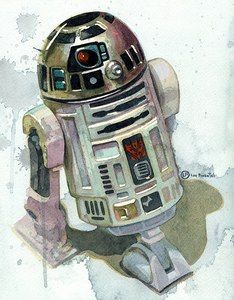 234x300 The 10 Best Star Wars Images On R2 D2, Star Wars - R2d2 Painting