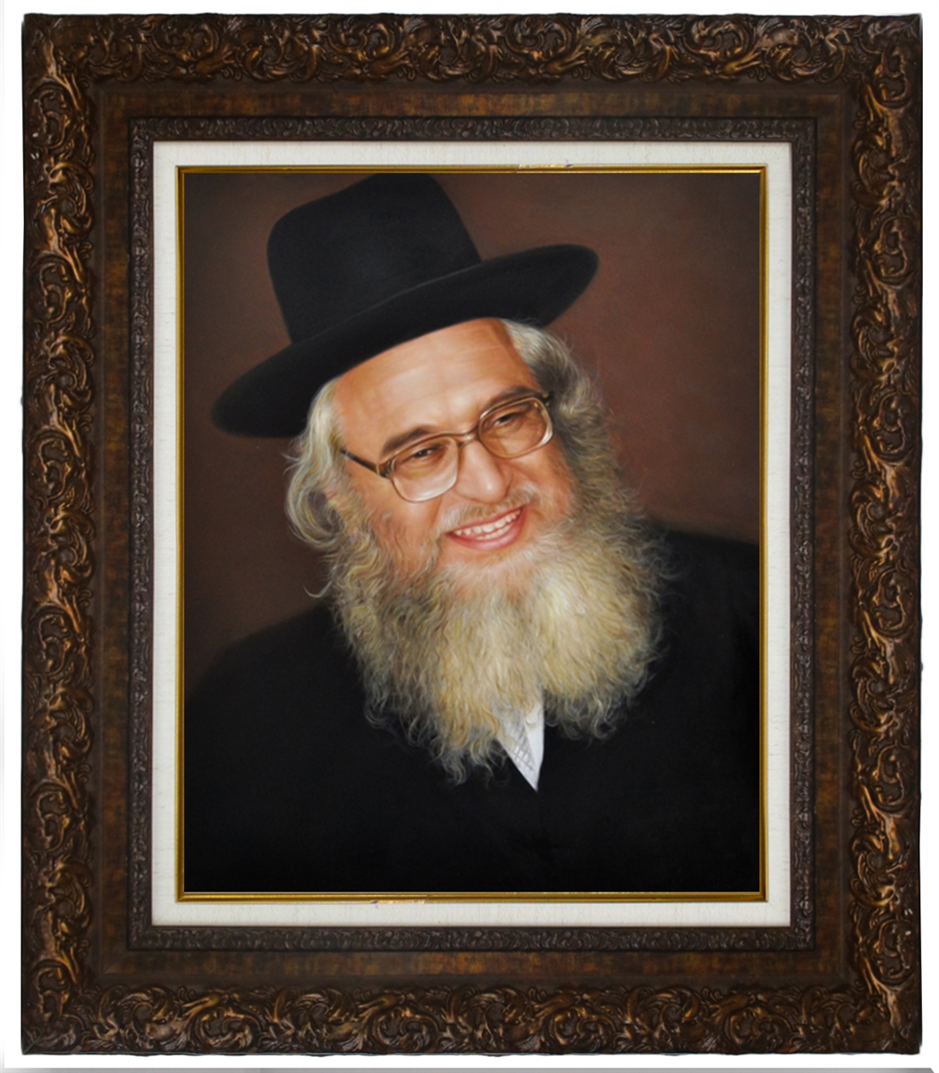 1050x1200 Painting Of Rabbi Pincus - Rabbi Painting