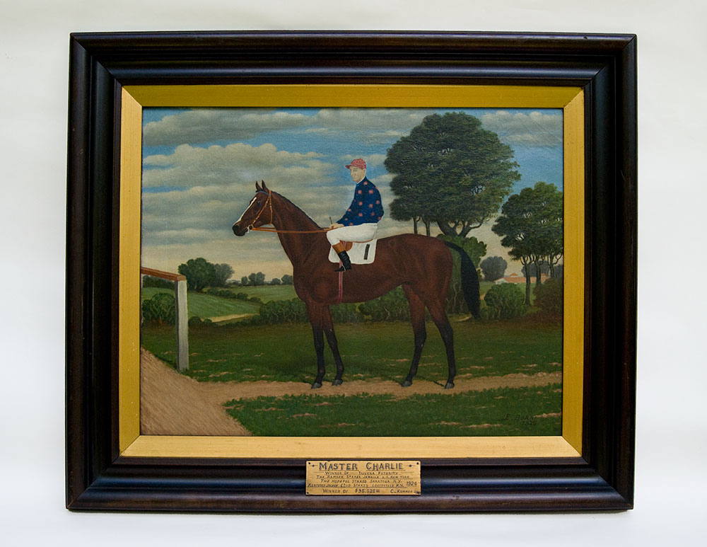 1000x773 Master Charlie - Race Horse Oil Painting Artists