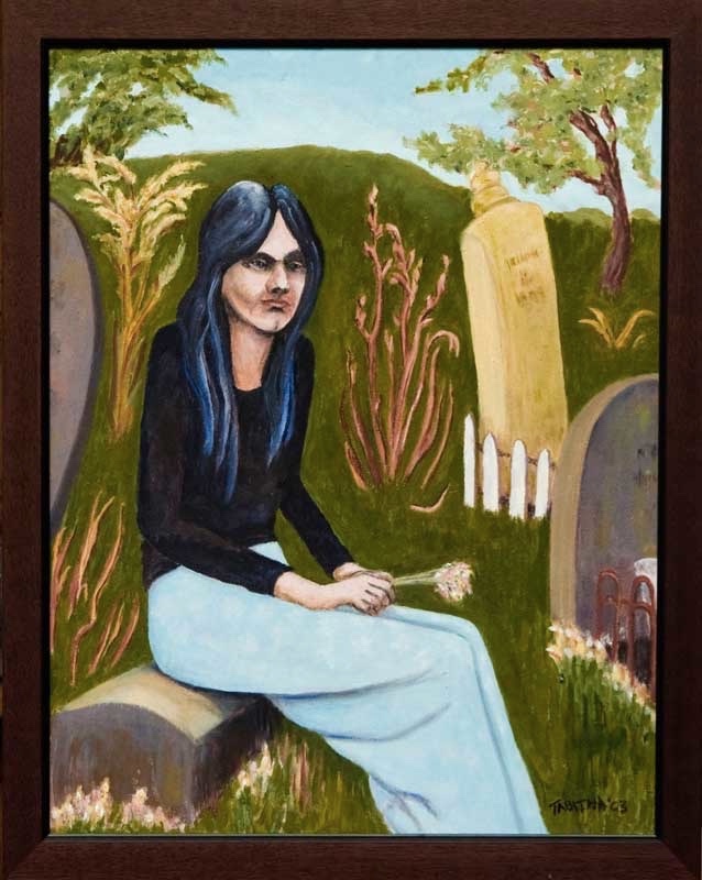 638x800 Original Paintings For Sale - Rachel Weeping Painting