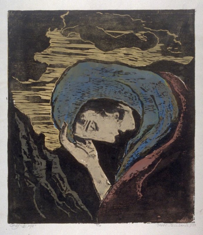 693x800 Rachel Still Weeps - Rachel Weeping Painting