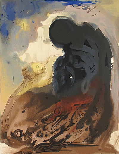 400x517 Rachel Weeps {Receive Amp Enter} - Rachel Weeping Painting