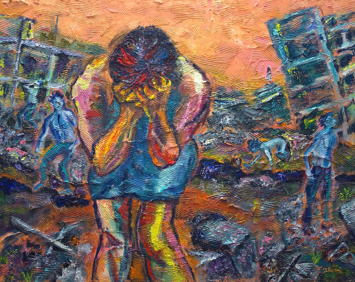 725x576 Restoration And A New Covenant Lectio Guided Bible Reading - Rachel Weeping Painting