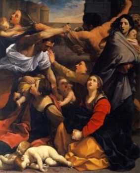 283x350 Feast Of The Holy Innocents - Rachel Weeping Painting