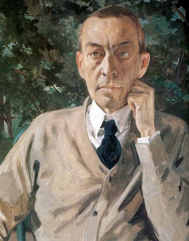 800x1020 Sergei Rachmaninoff [Born (1873 - Rachmaninoff Painting