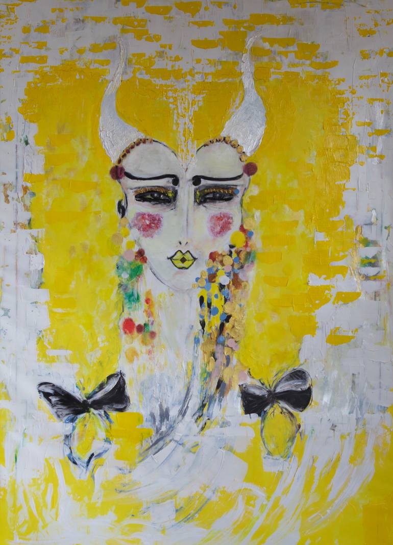770x1068 Saatchi Art Sun Of Persia Painting By Saghar Rad - Rad Painting