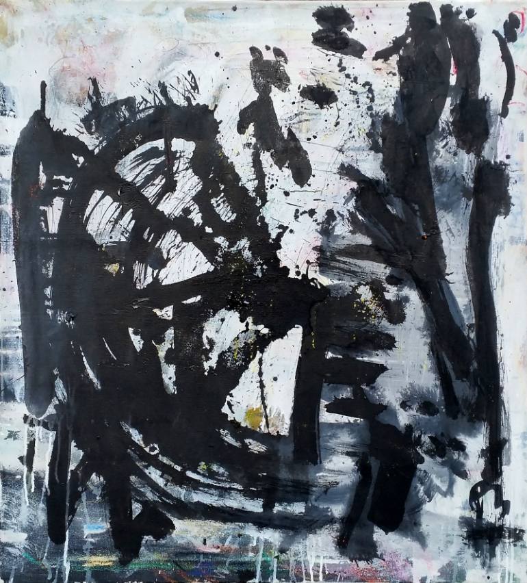 770x852 Saatchi Art Turn Musical Rad Painting By Wolfgang Kahle - Rad Painting