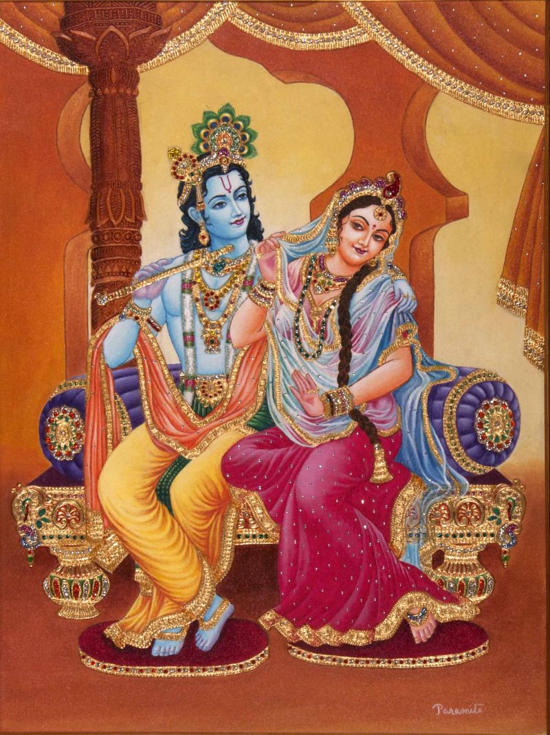 800x1068 Radha Krishna Paintings - Radha Krishna Painting