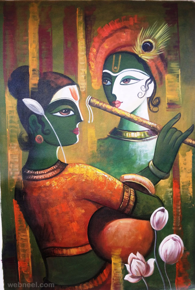 660x981 Radha Krishna Paintings 23 - Radha Krishna Painting