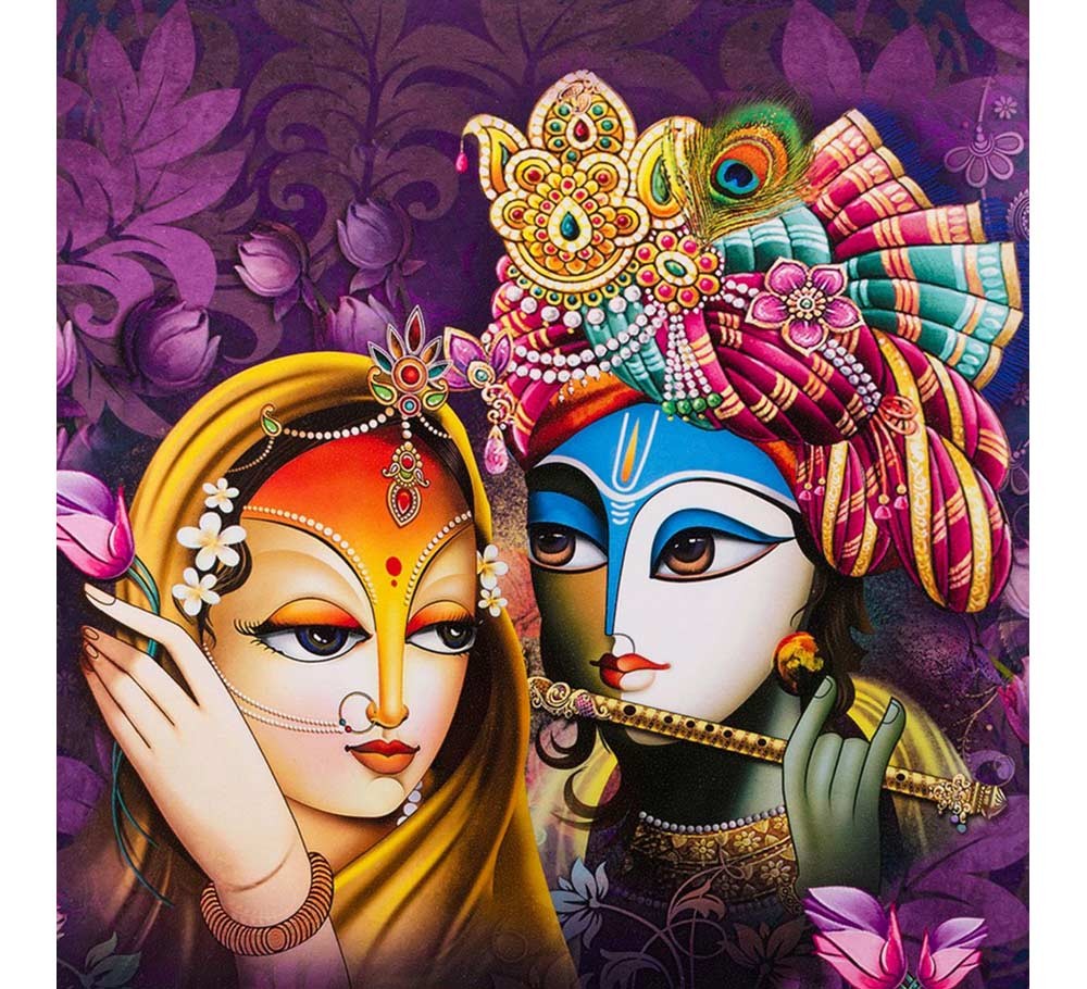 1000x910 Buy Radha Krishna Painting , Home Decor Items - Radha Krishna Painting