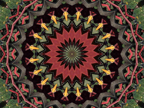 500x375 Non Representational Drawing Radial Perspective Design Twenty - Radial Painting