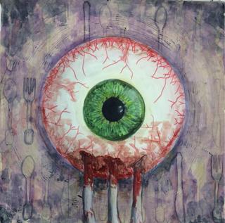 320x317 Ink And Acrylic. Radial Design For My Ap Art Summer Project. - Radial Painting