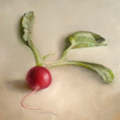 400x402 Postcard From Holland - Radish Painting