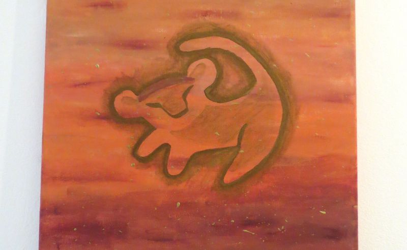 800x491 Rafiki Simba Painting - Rafiki Painting Simba
