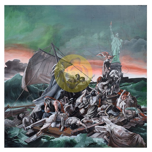 600x600 Raft Of The Trump X Rose Will Gallery - Raft Painting