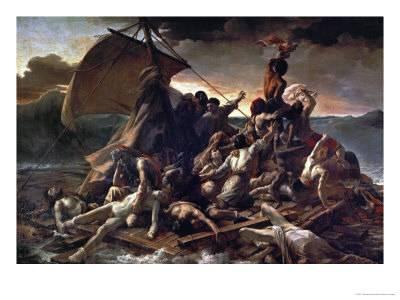 400x300 The Raft Of The Medusa, 1819 Giclee Print By - Raft Painting