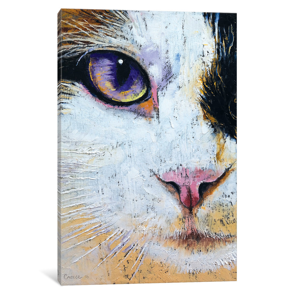 1000x1000 East Urban Home - Ragdoll Cat Painting