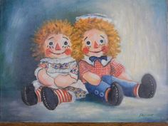 236x177 Raggedy Ann Children's Museum Print By N.a. Noel - Raggedy Ann Painting