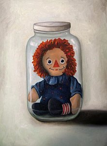 221x300 Raggedy Ann Paintings Fine Art America - Raggedy Ann Painting