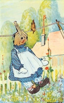 251x400 Raggedy Ann And The Painter - Raggedy Ann Painting