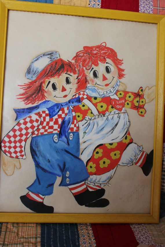 570x855 21 Best Raggedy Ann's Images On Raggedy Ann, Baby - Raggedy Ann Painting