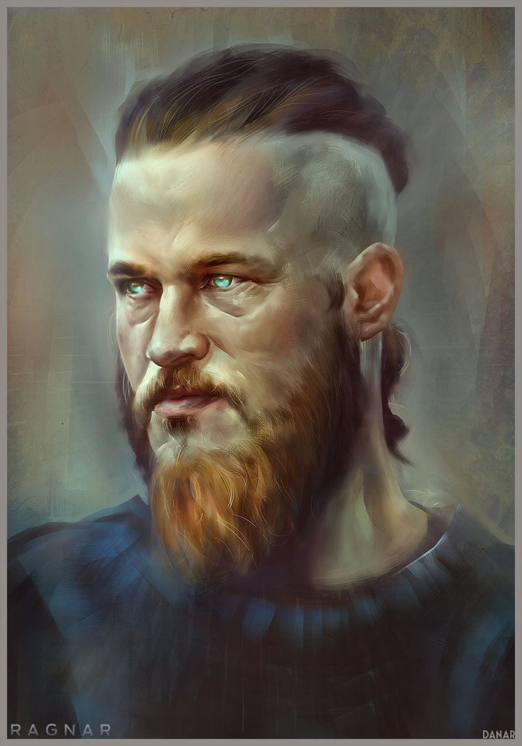 Ragnar Lothbrok Painting at PaintingValley.com | Explore collection of ...