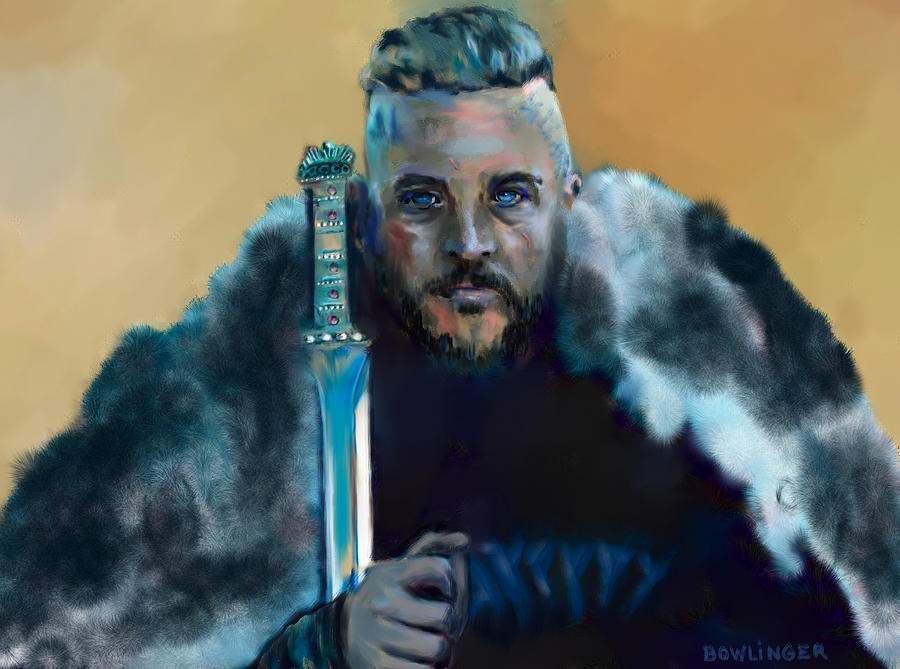 900x669 Ragnar - Ragnar Lothbrok Painting