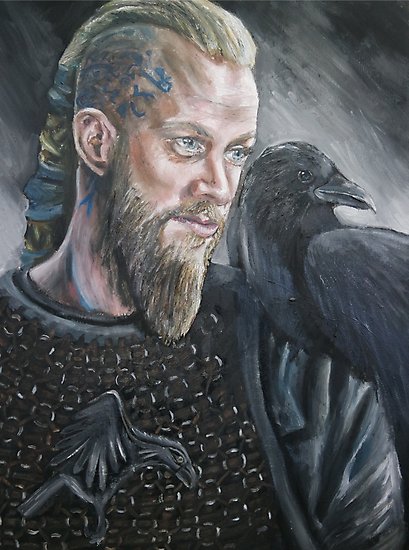 409x550 Ragnar Lothbrok Photographic Prints By Andrew Taylor Redbubble - Ragnar Lothbrok Painting