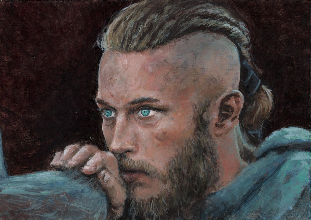 1024x725 Ragnar Lothbrok By Irbeus - Ragnar Lothbrok Painting