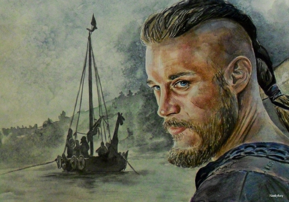 950x663 Vikings. Ragnar Lothbrok By Nastyfoxy - Ragnar Lothbrok Painting