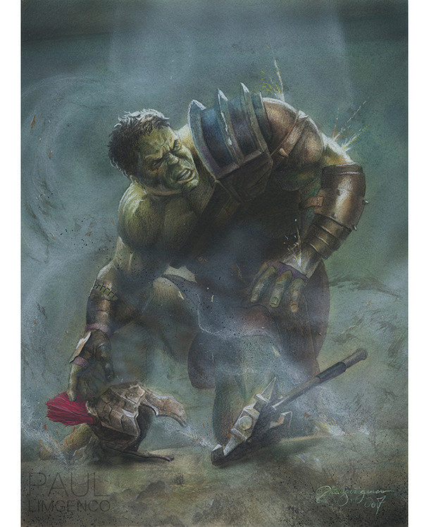 609x748 Paul Limgenco - Ragnarok Painting