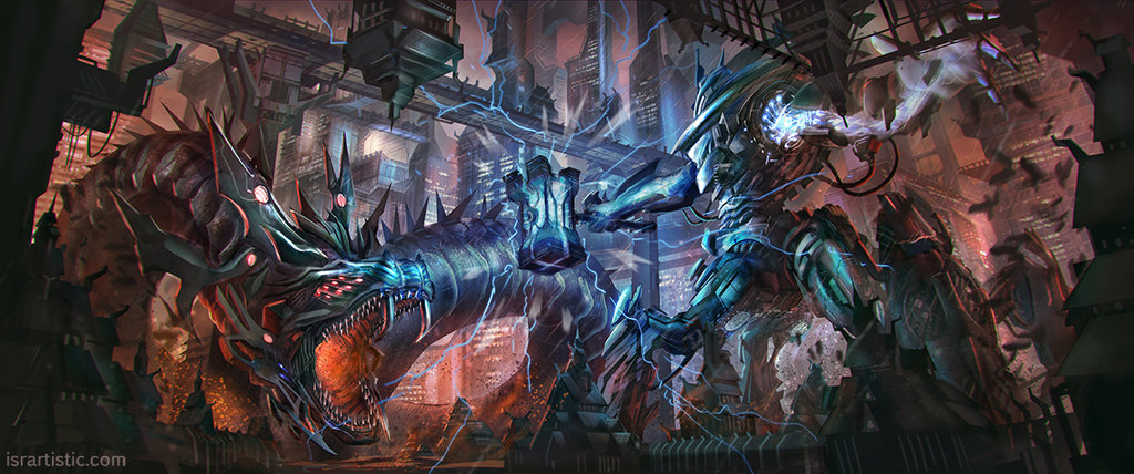 1024x428 Ragnarok By Isra Ac - Ragnarok Painting
