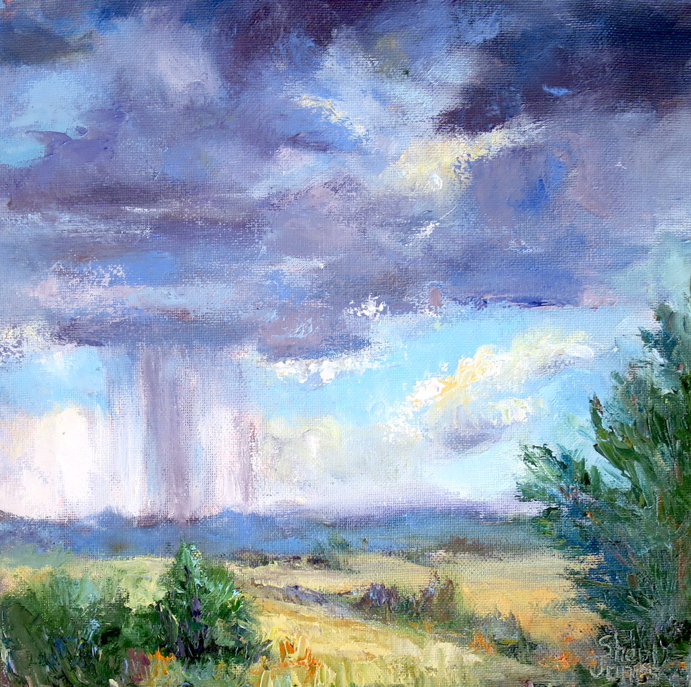 Rain Landscape Painting at Explore collection of